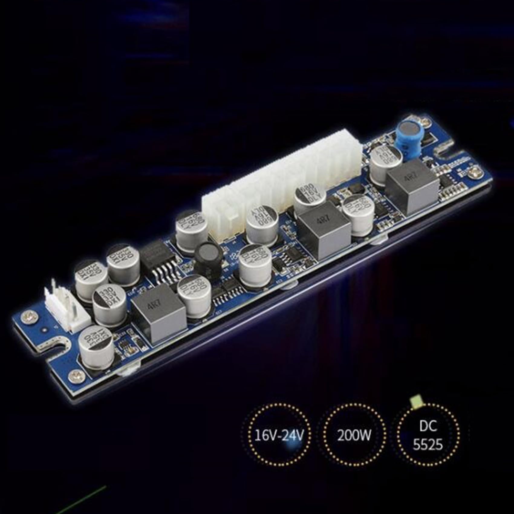 2 x DC 19 V DC ATX zasilacz 19 V 200 W ATX Switch Mining zasilacz 24pin MINI ITX DC do ATX PC zasilacz do komputera