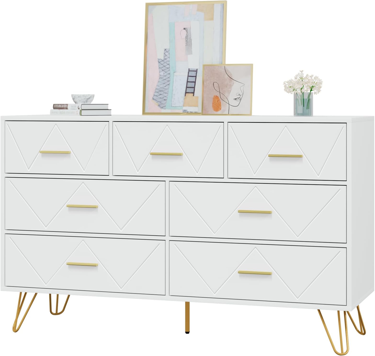 Amazon.com: GAOMON Dresser for Bedroom with 3 Drawer, Modern Dressers