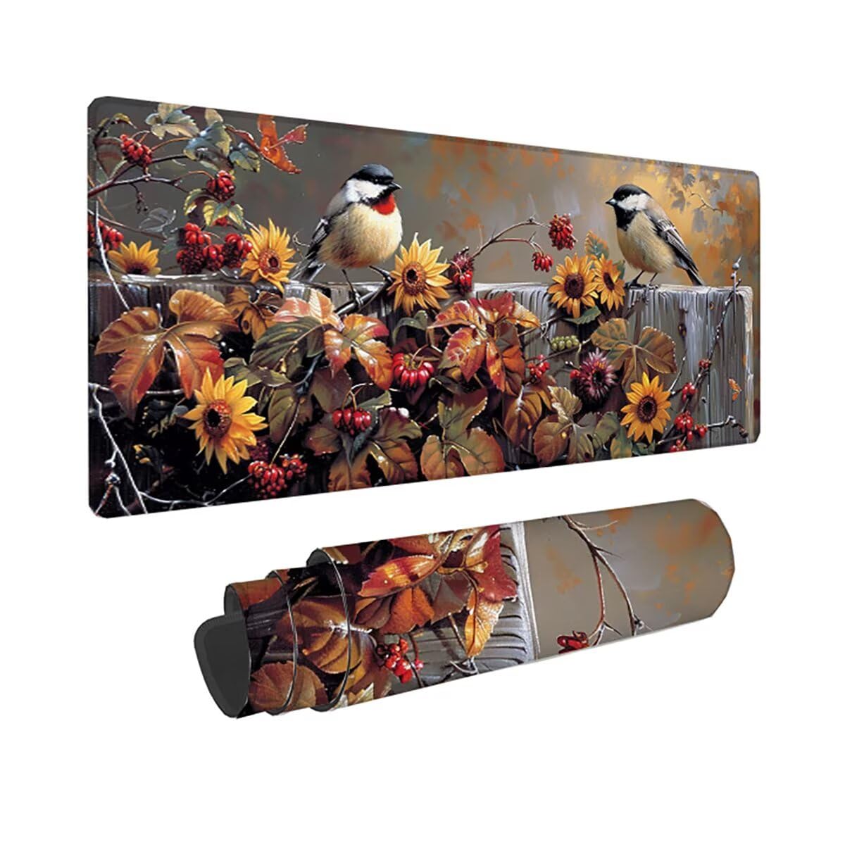 Tappetino per Mouse Gaming XXL 1200x600x3mm– Ufficio Mousepad Grande – Migliora la Velocità e la Precisione Tenuta Stabile Sottomano per Ufficio e Casa Accessori Scrivania Animale PjY6413 T-O