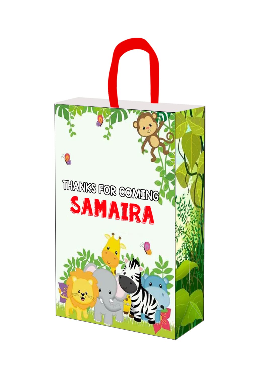 See full amazon price history chart for WoW Party Studio Personalized Jungle Wild Animals Safari Theme Happy Birthday Decorations Return Gift Bag with Birthday Boy/Girl Name, Medium Size, Made of 300GSM Cardstock Paper - 10Pcs WoW Party Studio Personalized Jungle Wild Animals Safari Theme Happy Birthday Decorations Return Gift Bag with Birthday Boy/Girl Name, Medium Size, Made of 300GSM Cardstock Paper - 10Pcs (B0D9DM9CBN) Amazon Price History, Amazon Price Tracker