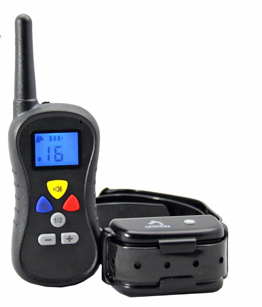 Dog Shock Collar for Large Dog - Electric Dog Training Collar with Remote IPX7 Waterproof 1350Ft Range with