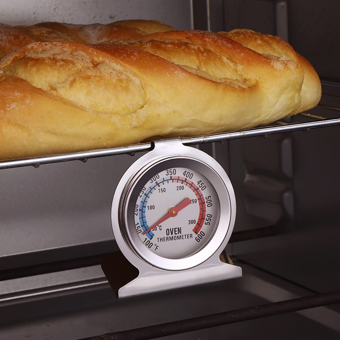 JZK Stainless Steel Dial Oven Thermometer For Fan Oven