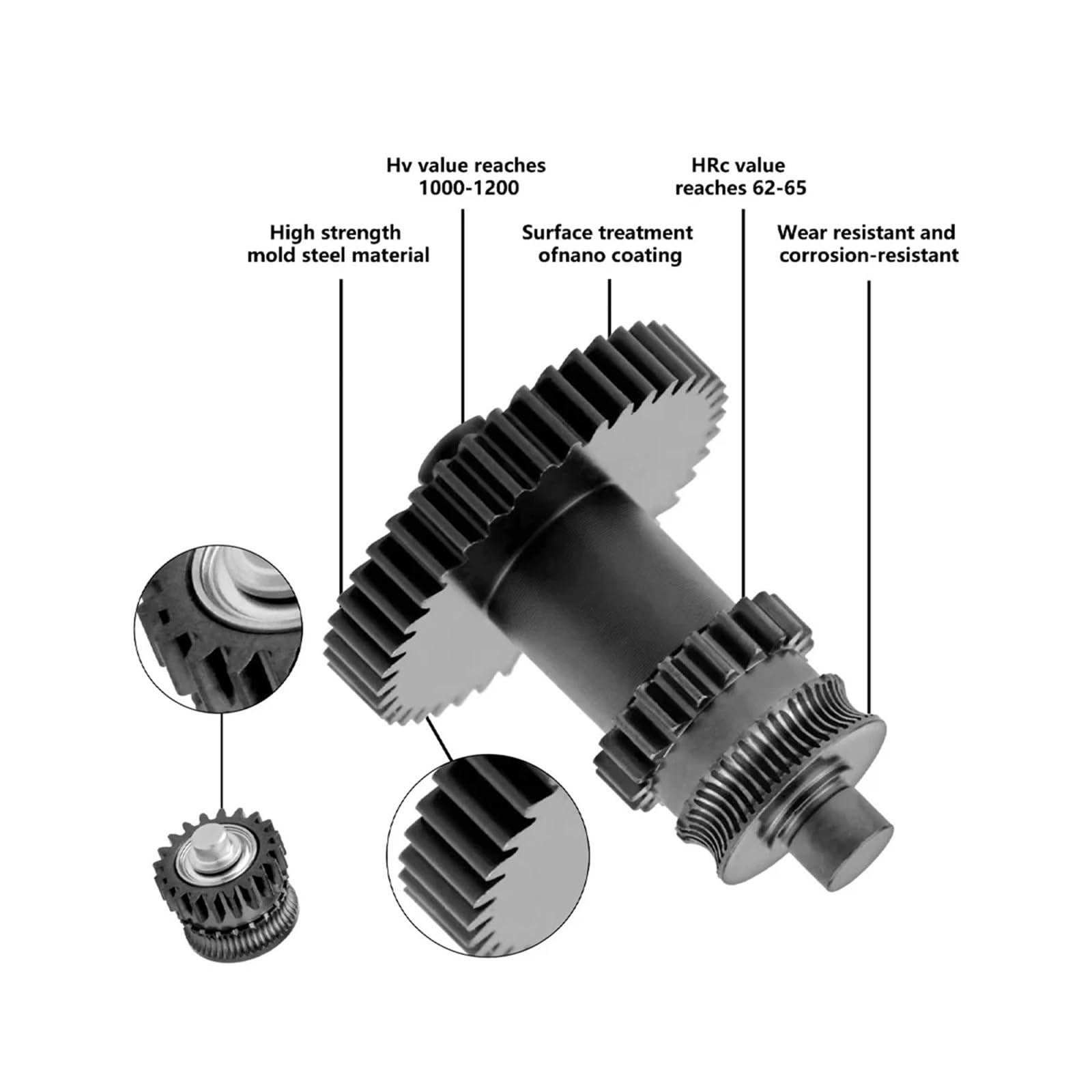 Zintegrowane Wytłaczarki Do Wytłaczarek Ze Stali Nierdzewnej Z Nanopowłoką Części Drukarek 3D(1 pcs)