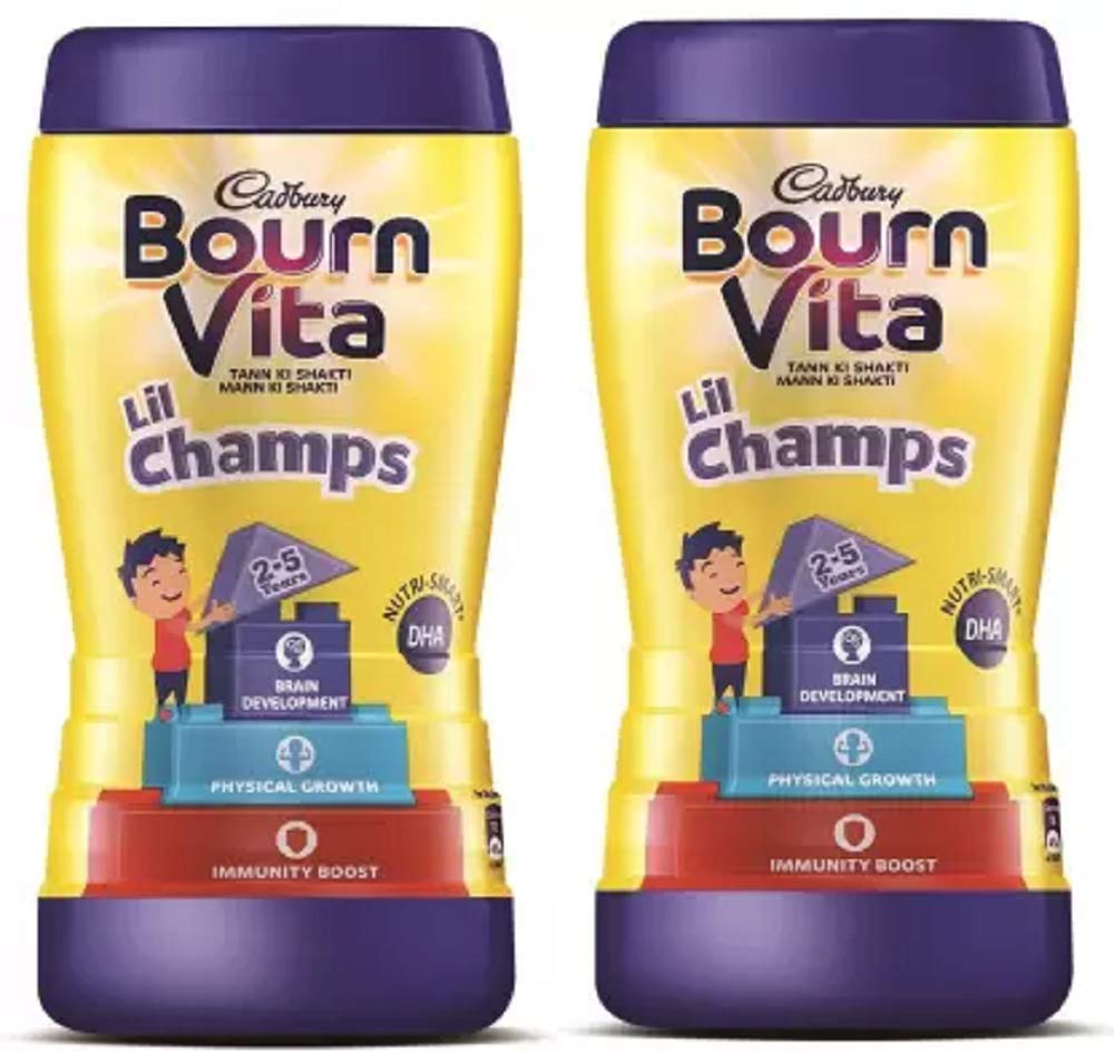 Cadbury Lil Champs 500 G (Pack of 2) Nutrition Drink (2x0.5 kg, Vanilla Flavored) (B08X4RT67R) Amazon Price History, Amazon Price Tracker