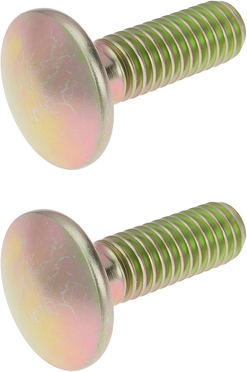 2pcs Lawnmover Carriage Bolt 5/16-18x1 710-0276 Compatible with Troy-Bilt Mustang XP Horse 800 500 850 550 450