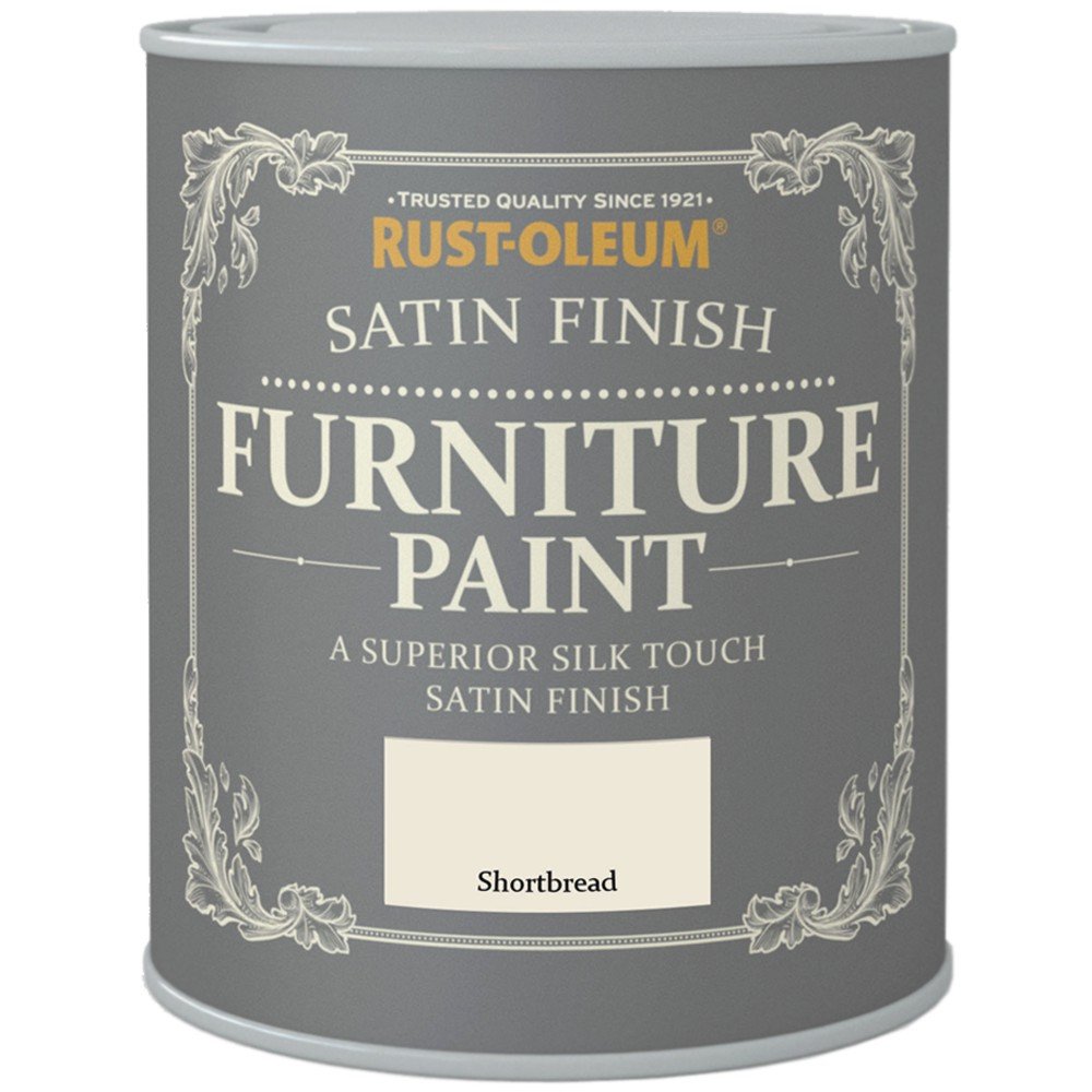 Rust-Oleum Satin Finish Furniture Paint Shortbread 125ml