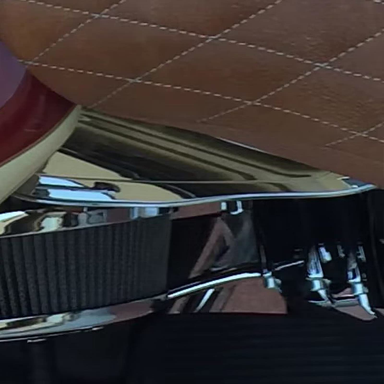 Déflecteurs thermiques de selle de moto Déflecteurs d'air en chrome pour Indian Chief Classic Vintage Chieftain Roadmaster 2014-2023