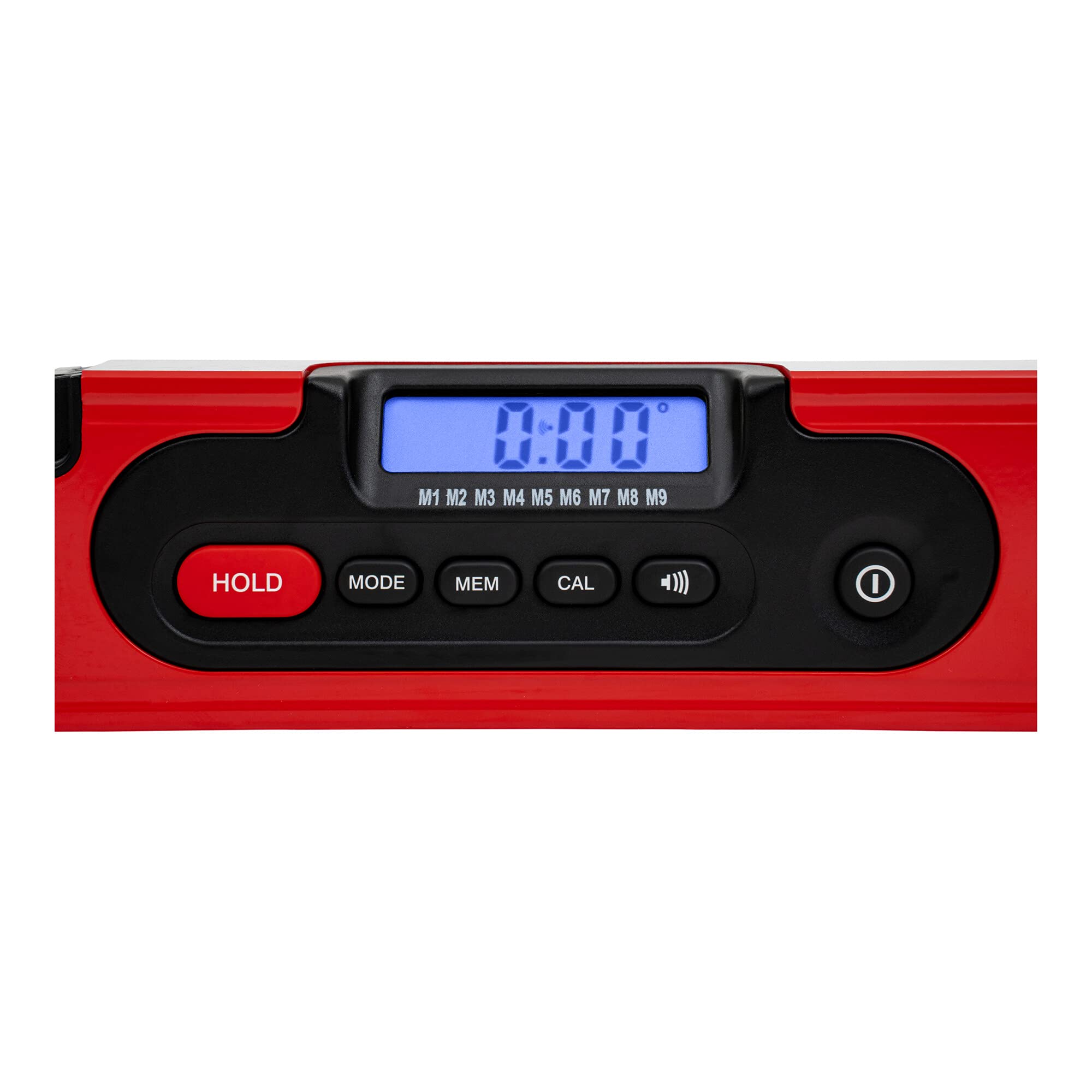 STIER Digitale Wasserwaage, SDW-600 LCD-Display, ±0,2°, 60 cm, vertikal & horizontal einsetzbar, HOLD-Funktion