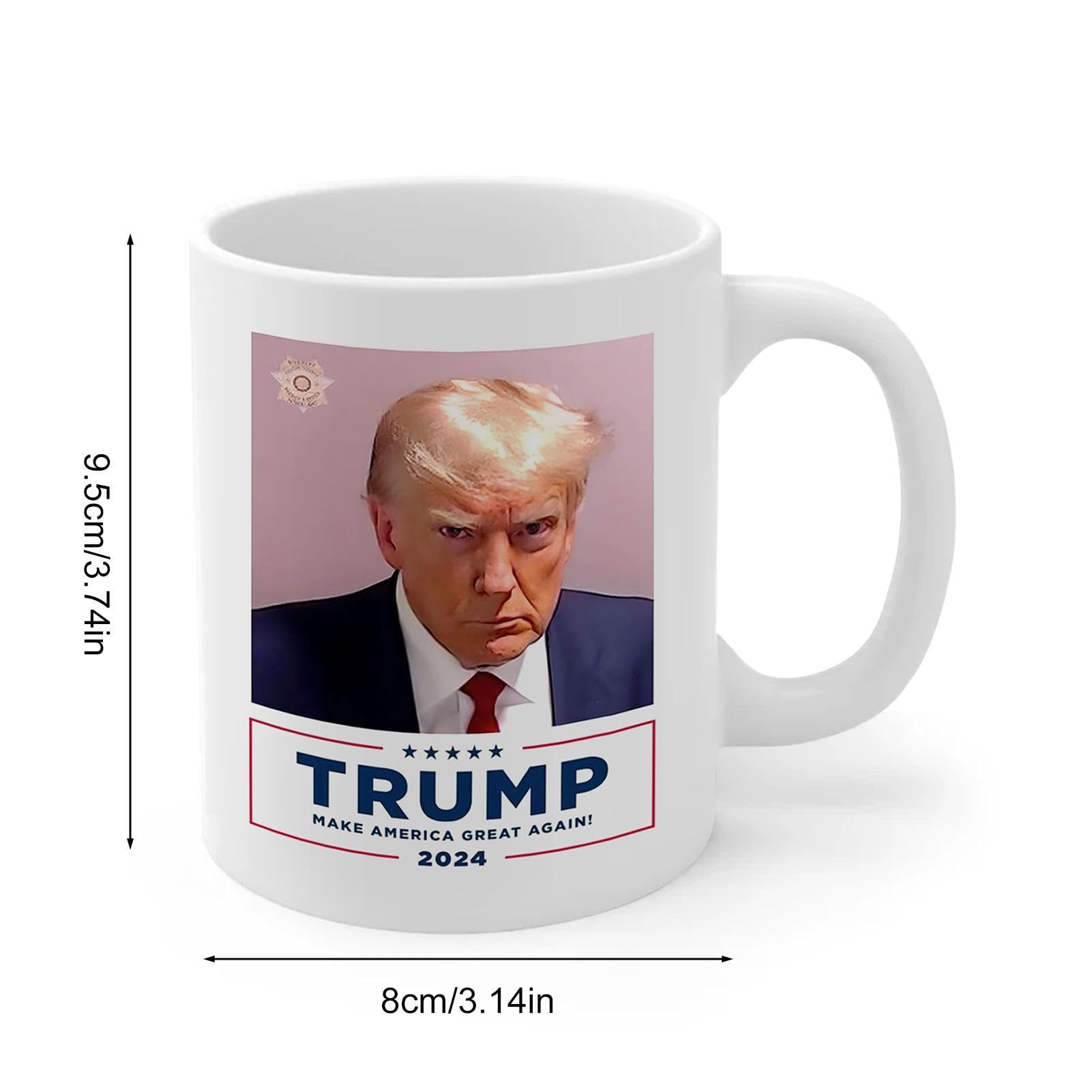 Amazon.co.jp: ドナルド・トランプマグ、350mlセラミックコーヒーマグ