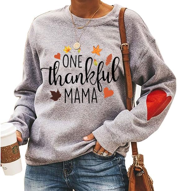 Image of Criss Cross V Neck Top for Women Pumpkin Thanksgiving Long Sleeve Christmas Sweater Crewneck Leopard Sweatshirt