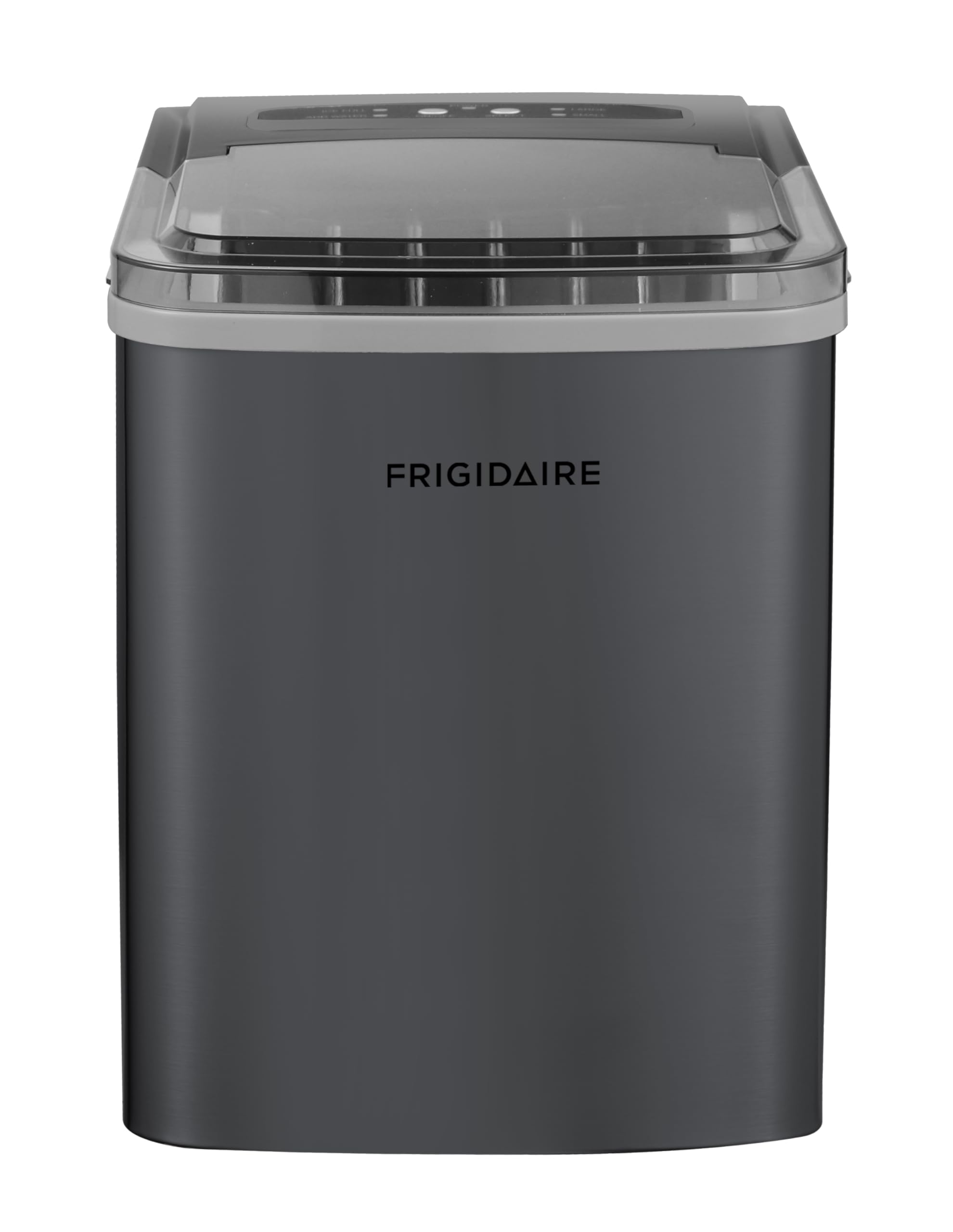 Frigidaire Countertop Portable, 26 lb per Day Bullet Ice Maker Machine (Black Stainless Steel) view 7
