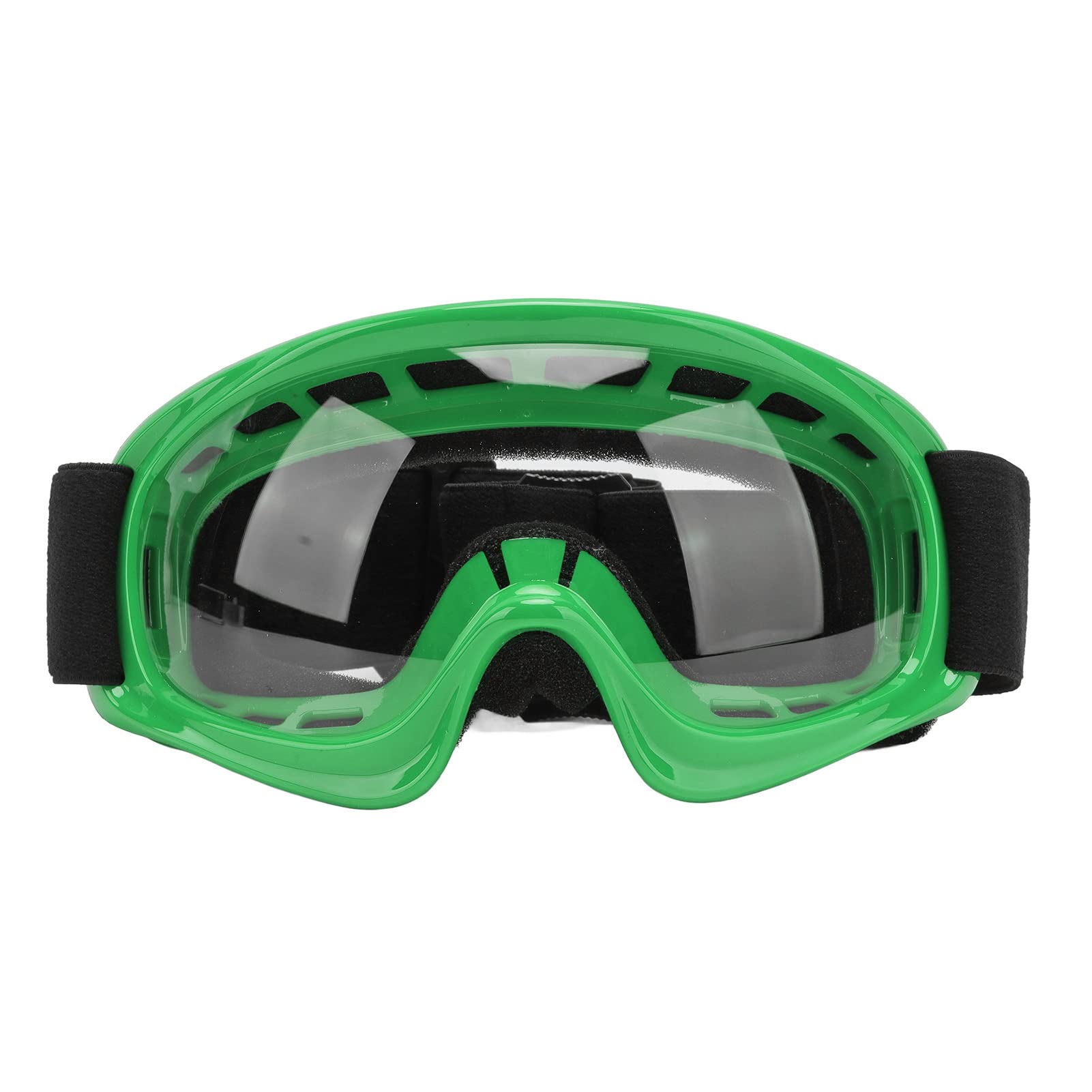 Gogle Pwshymi Dirt Bike, Gogle narciarskie dla dzieci, Profesjonalne, wiatroszczelne, do jazdy na rowerze na świeżym powietrzu, do jazdy na nartach, do jazdy na motocyklu terenowym (czarne) (zie