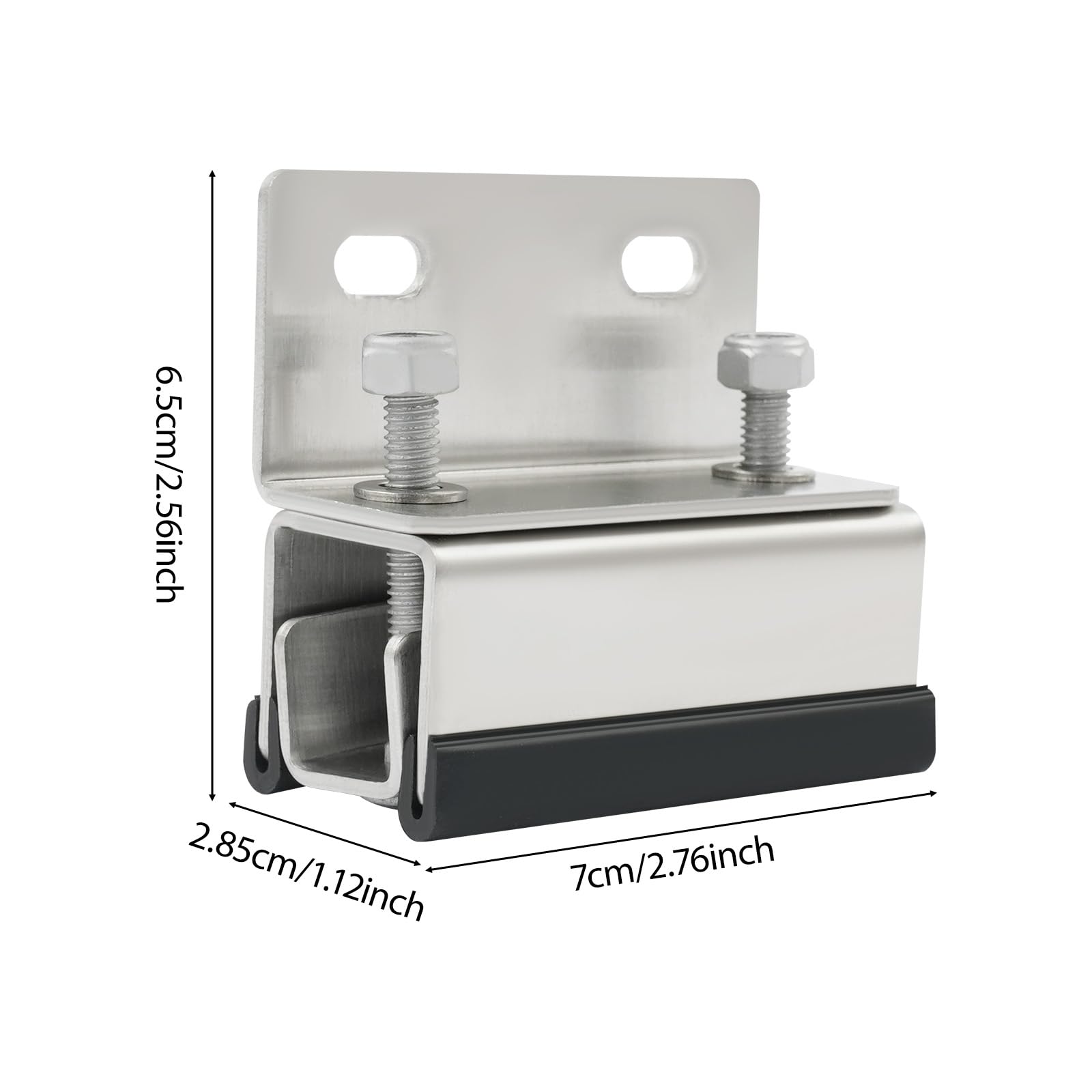 6 Stück Dachhalterungs, Roof Rack Brackets, Van Roof Rack Mount Kit, Van-Dachträger-Befestigungssatz Dachträger-Halterungen 304 Edelstahl Pilzkopfhalter für Ducato Jumper Boxer ProMaster Movano