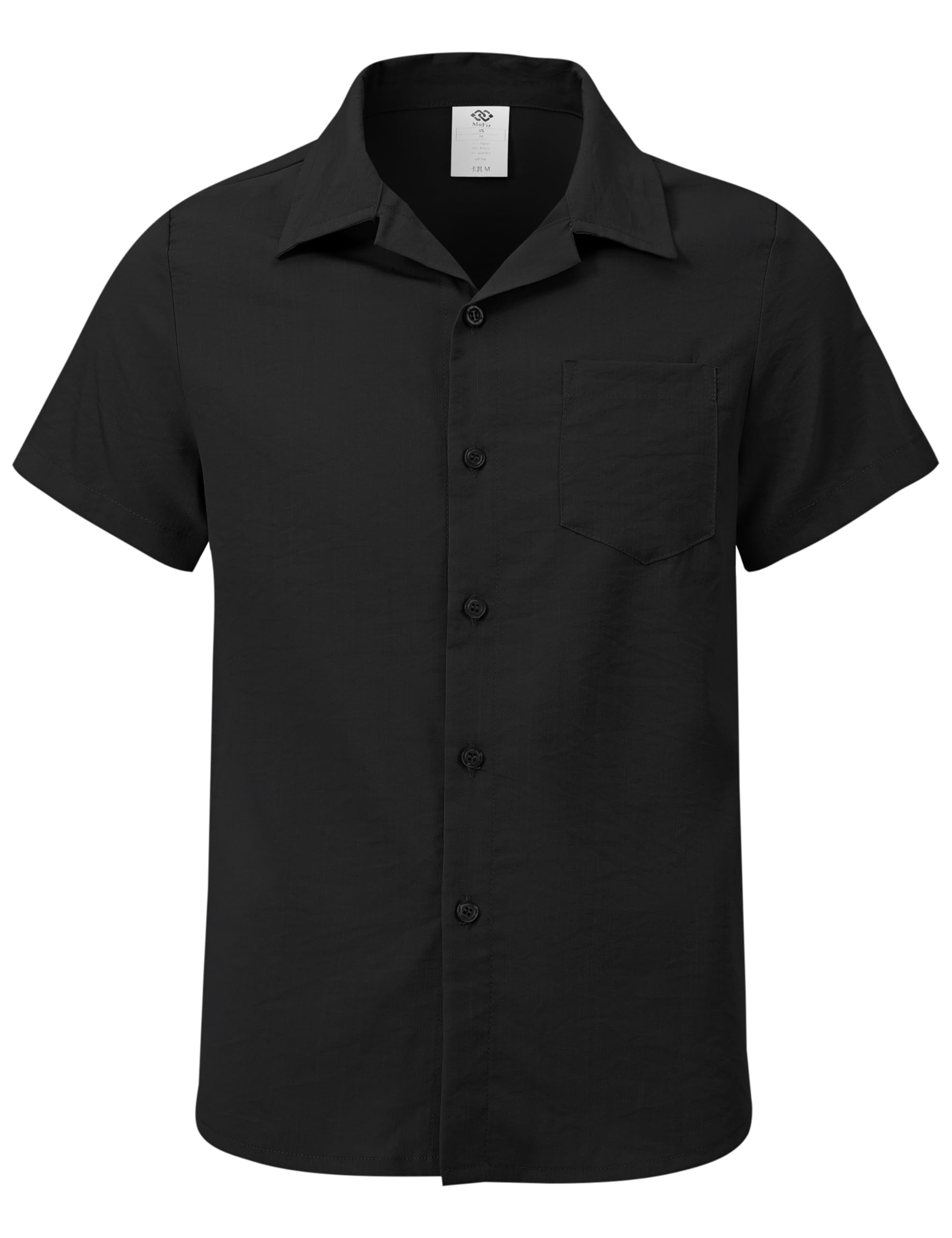 MoFiz Conjuntos Corto Niño Verano Conjuntos de ropa Para Vacaciones en la playa Chándal Informales Deportivos Manga Corta Camisas Botón y Pantalones Cortos