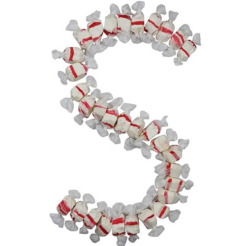 Miniatura 4 de Dulces gourmet suaves y masticables de agua salada, envueltos individualmente, bolsas a granel (menta, 1 libra (paquete de 1))