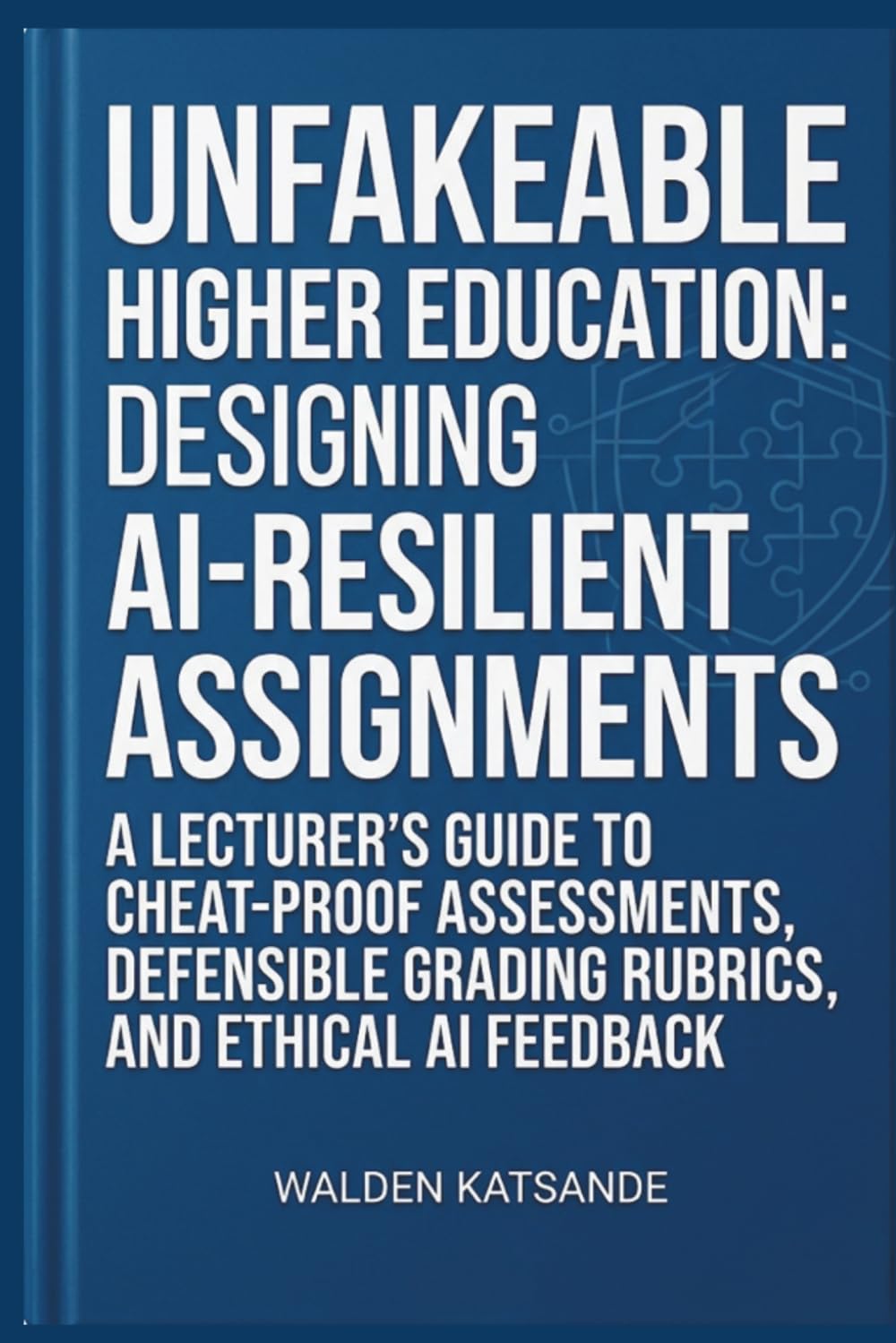 Unfakeable Higher Education: Designing AI-Resilient Assignments: A Lecturer’s Guide to Cheat-Proof Assessments, Defensible Grading Rubrics, and Ethical AI Feedback