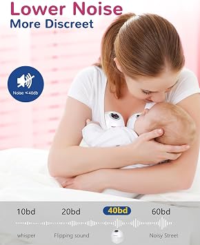 Electric Breast Pump - Lightweight, Portable, Hands-Free with Baby Mouth Technology - BPA-Free, 4 Modes, 9 Levels - Elevate Your Breastfeeding Style with Mammanuwa S32