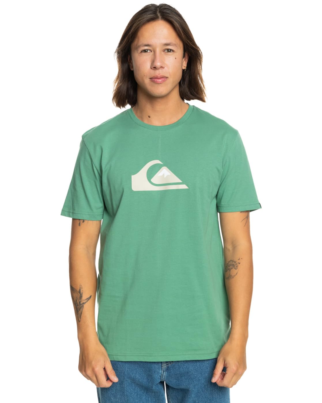 Quiksilver Comp Logo - Camiseta para Hombre