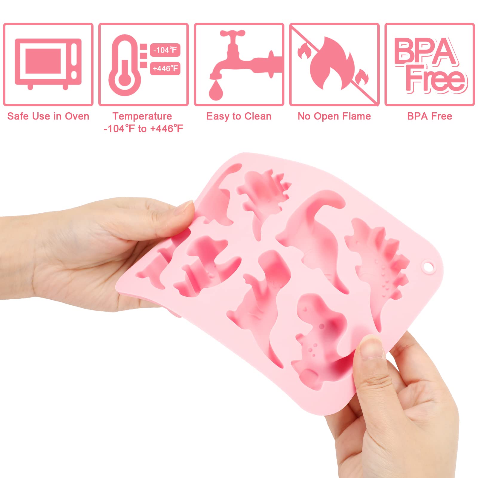 3 Stampi Per Cioccolatini In Silicone + 100 Sacchetti - Forme Varie, Antiaderenti, Adatti A Forno E Microonde