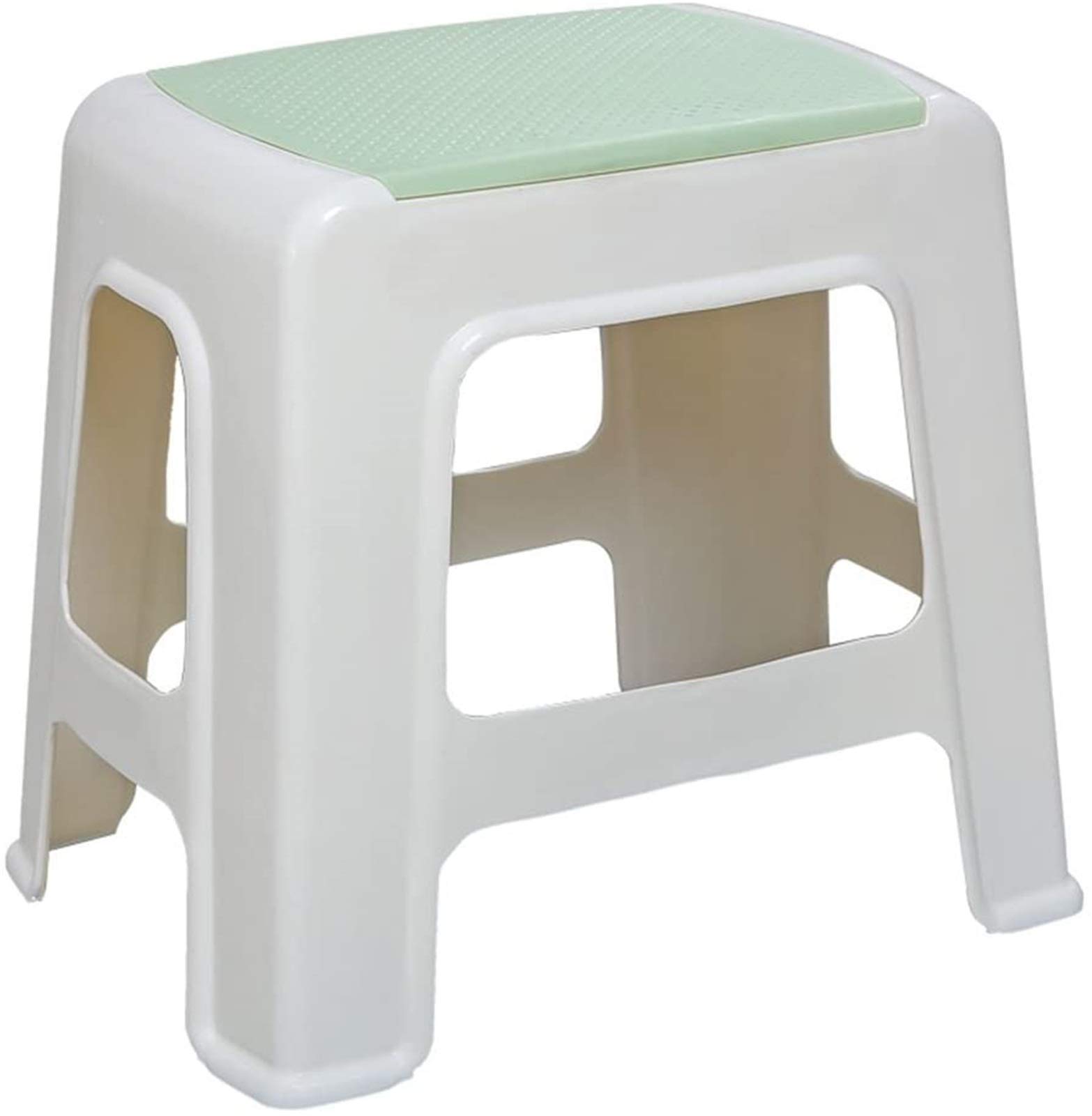 MFLASMF Shower seat Shower Stool Portable Plastic Stool,Bath Stool Thickening Replacement Shoes Stool Bathroom Shower Chair Bath Chair (Color : Blue, Size : X-Large) Apply to Elderly, Seni