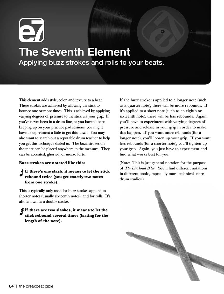 The Breakbeat Bible: The Fundamentals of Breakbeat Drumming