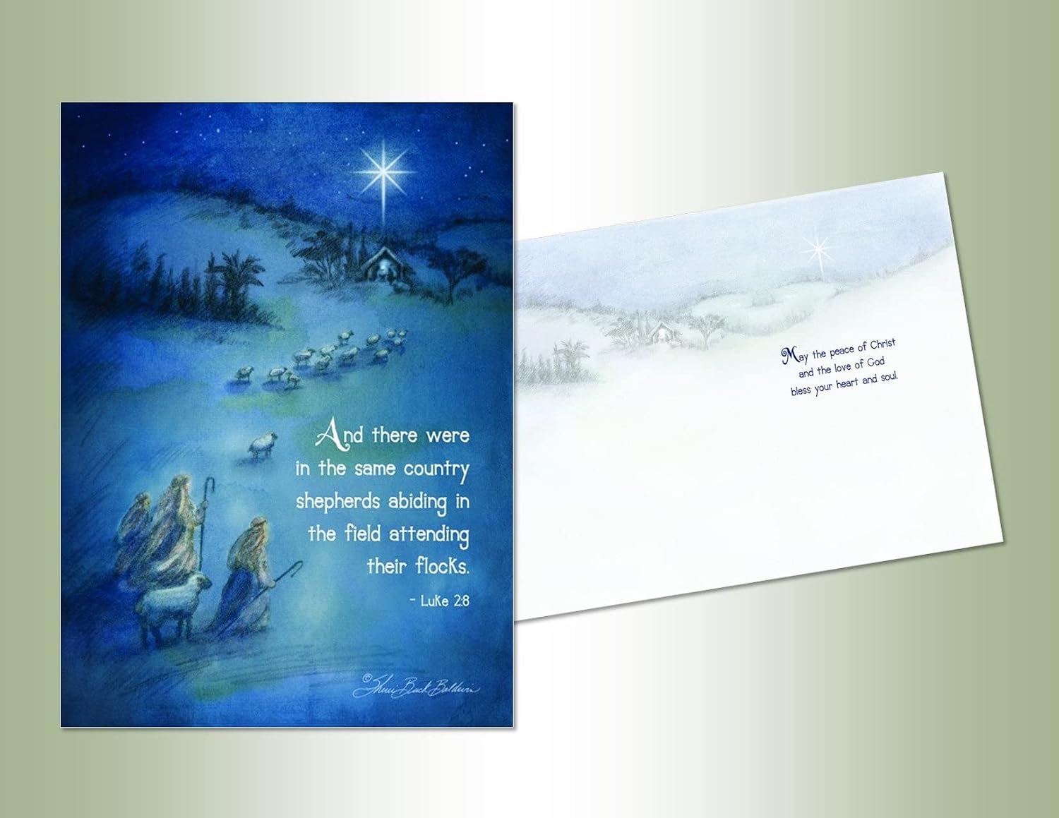 LPG Greetings May the Peace of Christ Deluxe Velvet Touch