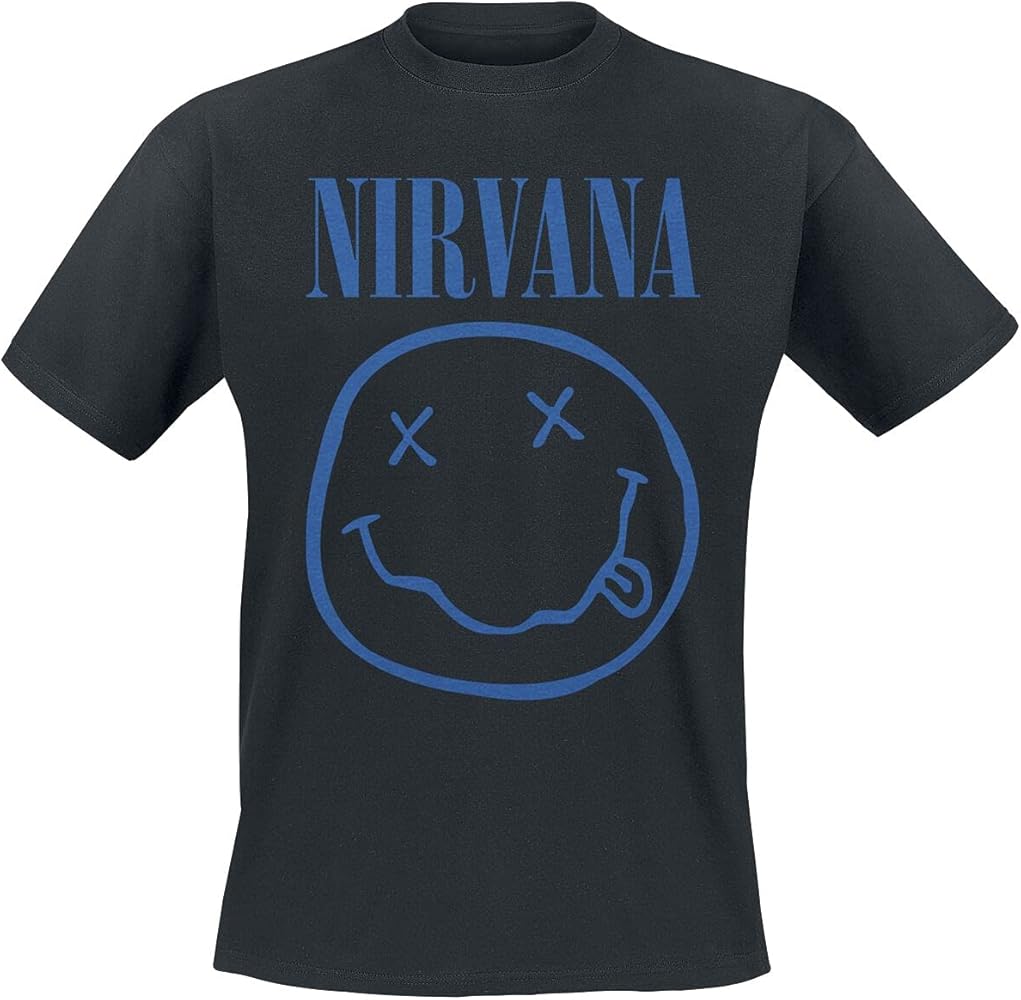 ANVIL NIRVANA SMILE スマイル Tシャツ ブラック XL ANVIL NIRVANA SMILE スマイル Tシャツ ブラック XL ANVIL