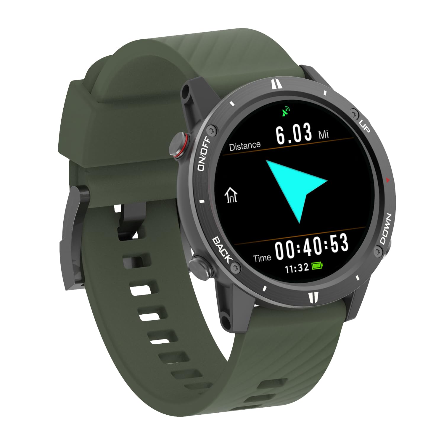 SUNROAD GPS Sports Watch with Running Swimming Climbing Hiking Waterproof