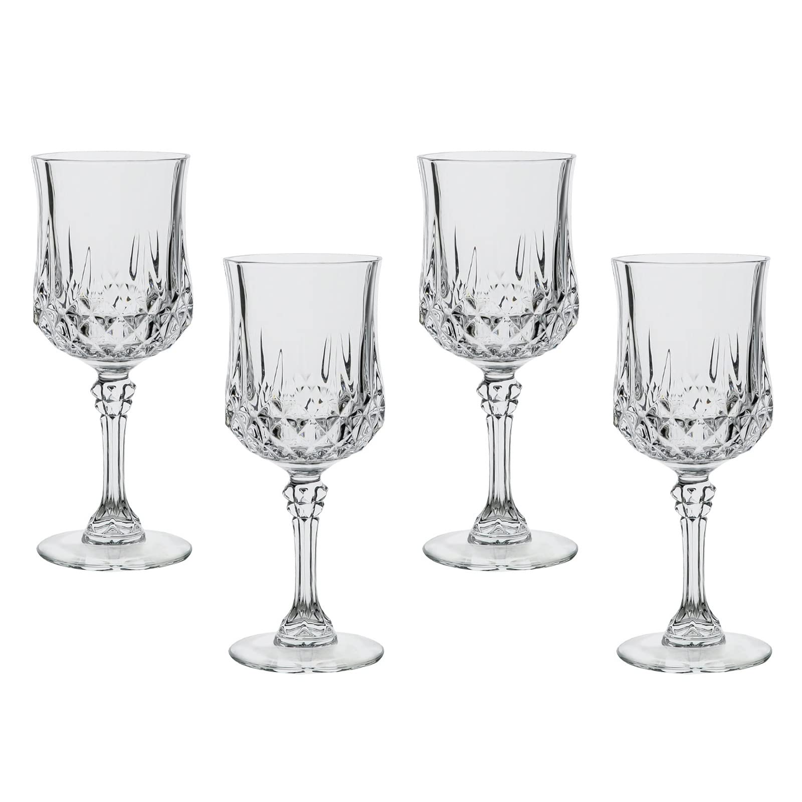 HJXGQJM Copa De Champán Juego De 4, Copas for Vino Tinto, Cristal 100% Sin Plomo Copas De Cristal, Regalos Elegantes, Copas De Cócte, Copas De Vino Blanco, Copas De Vino Degustación Copas de Vino