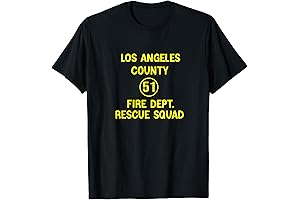 Vintage Truck Side Emergency 51 Squad Essential Tee