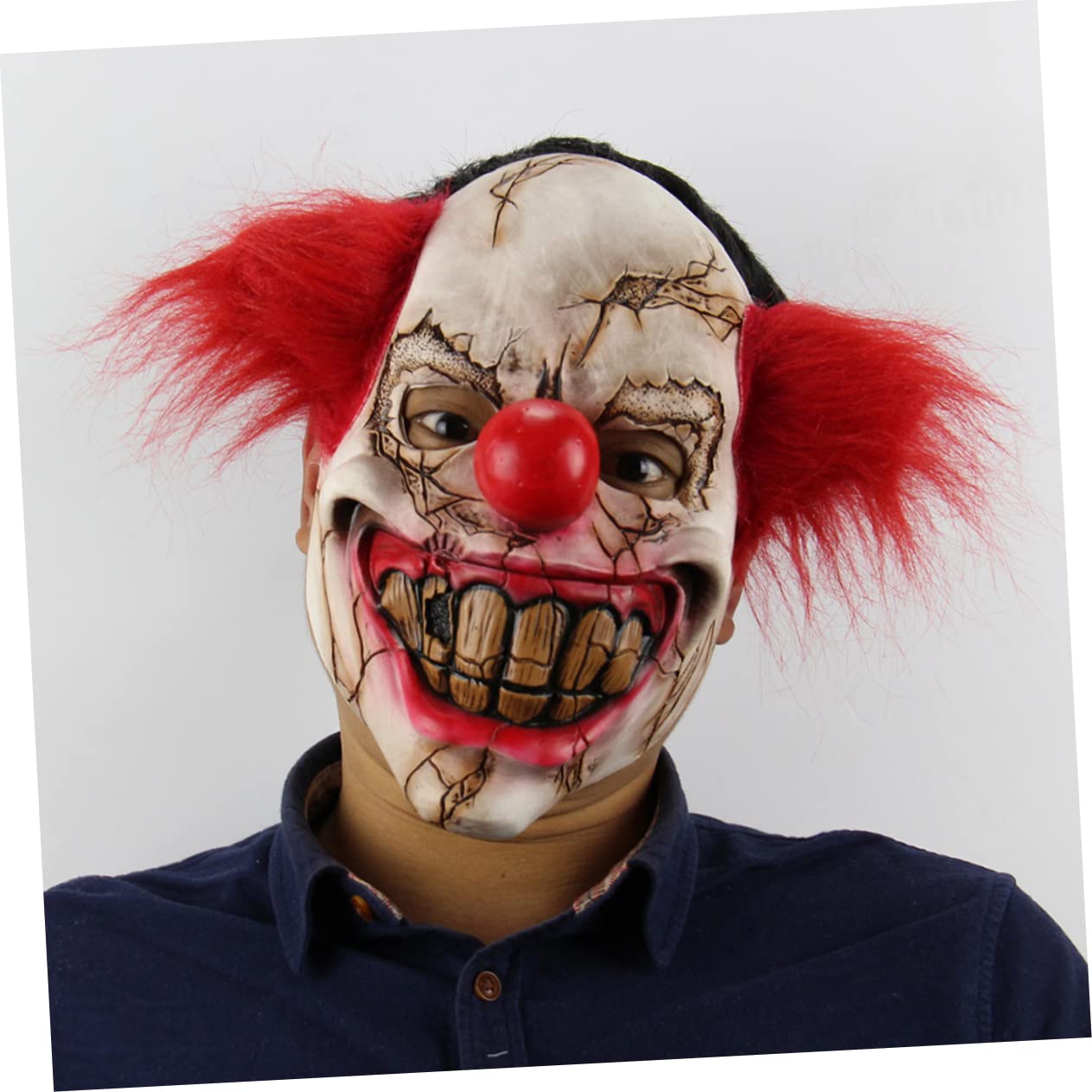 ifundom 2 Pezzi Spaventose Maschere Di Halloween Maschere Spaventose Maschera Horror Maschera Da Clown