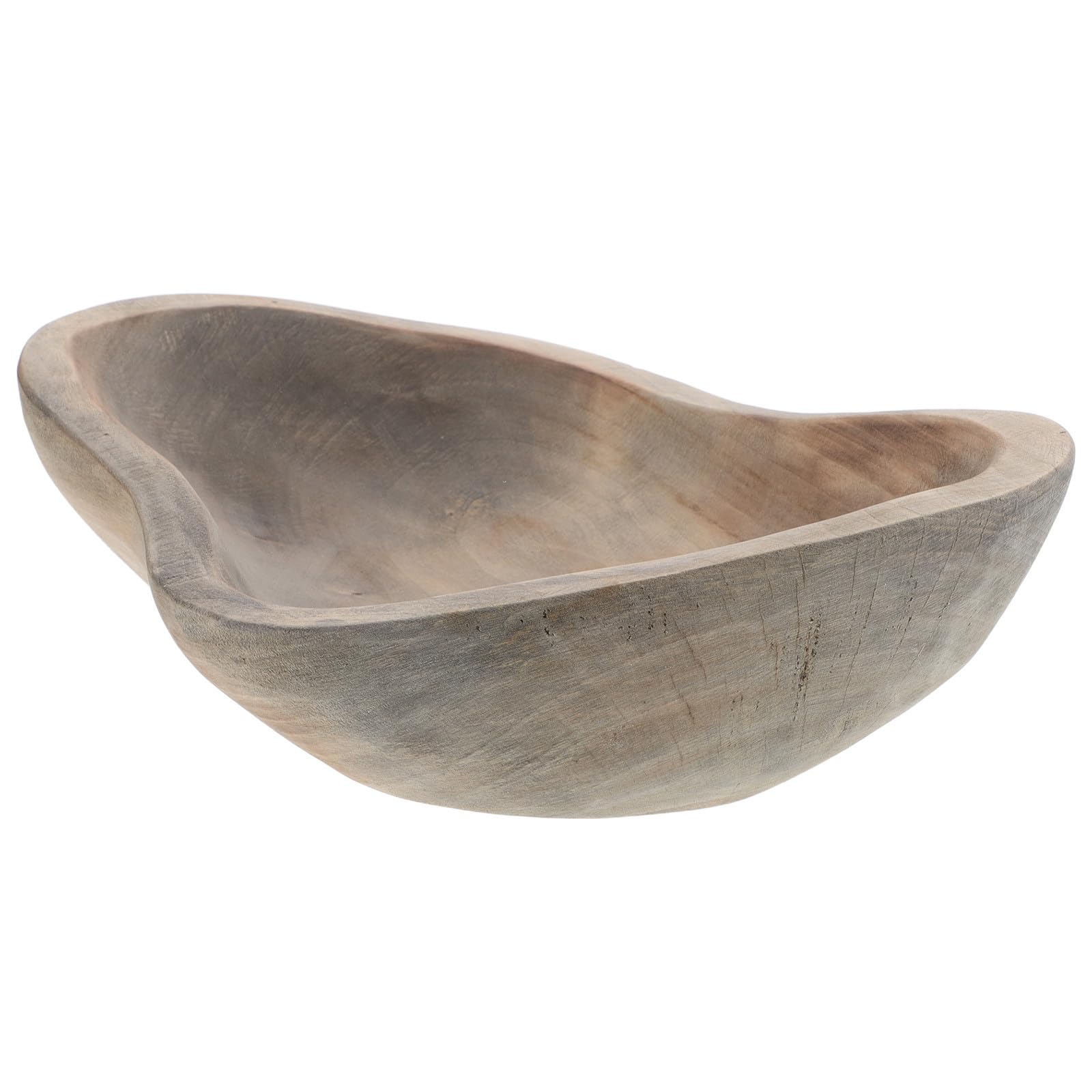 STAHAD Rustic Wood Butterfly Water Bowl 9.8 Inch Butterfly Bird Bath Bowl for Hummingbird Outdoor Yard Decor