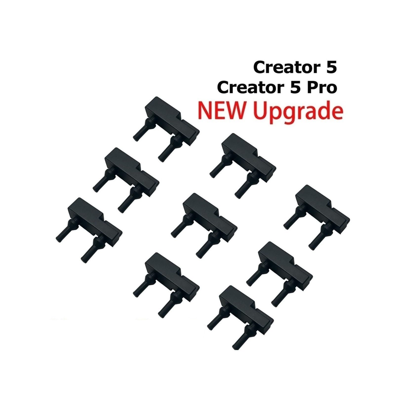 Aixinong1 Do narzędzia do czyszczenia dyszy Creator 5 Pro Odporne na szczotkę silikonową wycieraczki(12pcs)