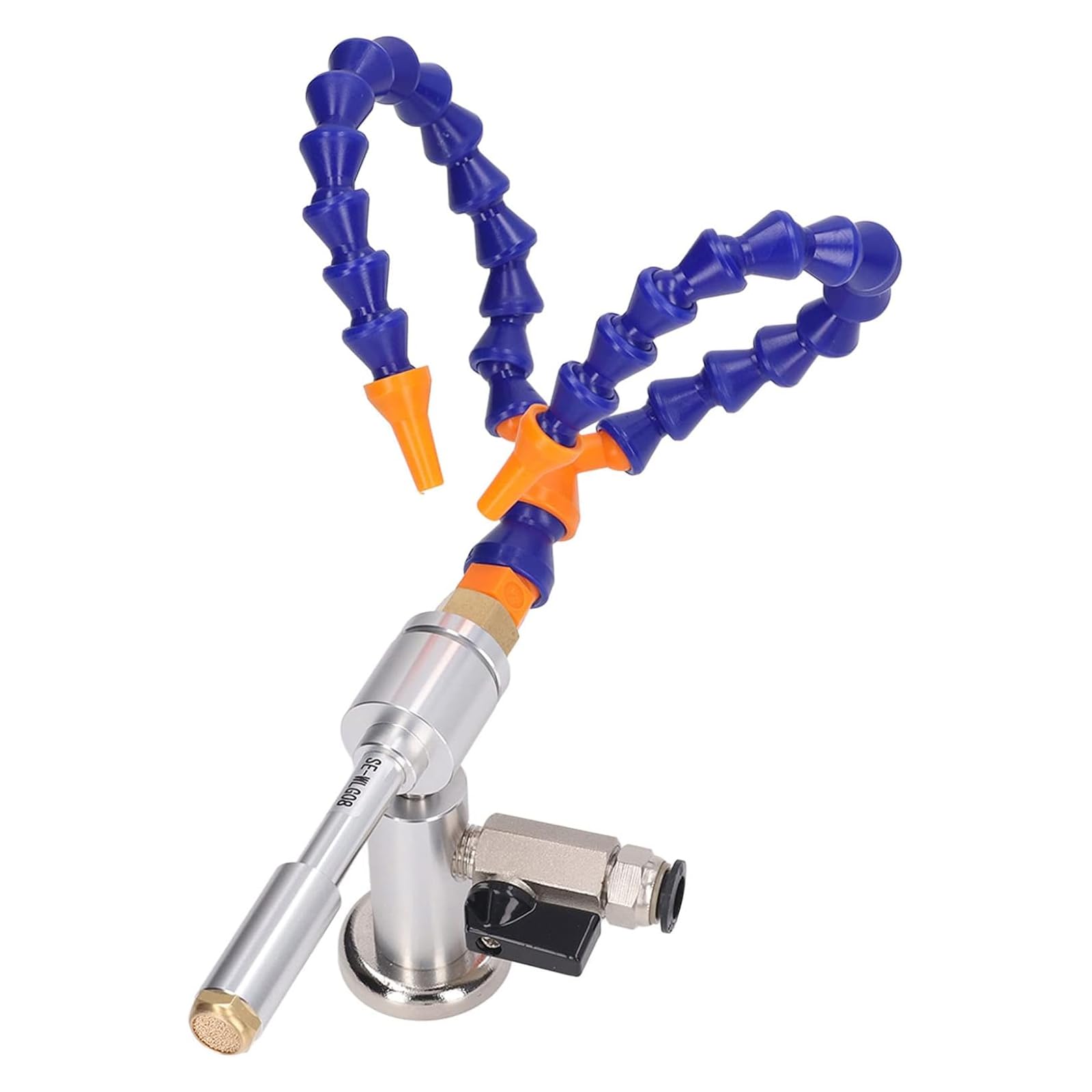 Aluminum Alloys Vortexes Coolers Replacmeent Cold Air Cooling Head Coolers Dry Cooling Airflows Machine with Flexible Tube Dry Airflows Machine with Flexible Tube