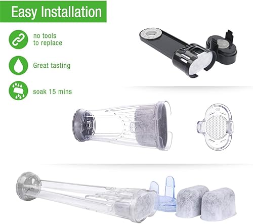 Miniatura 5 de Paquete de 18 filtros de agua de carbón compatibles con cafetera Keurig de repuesto