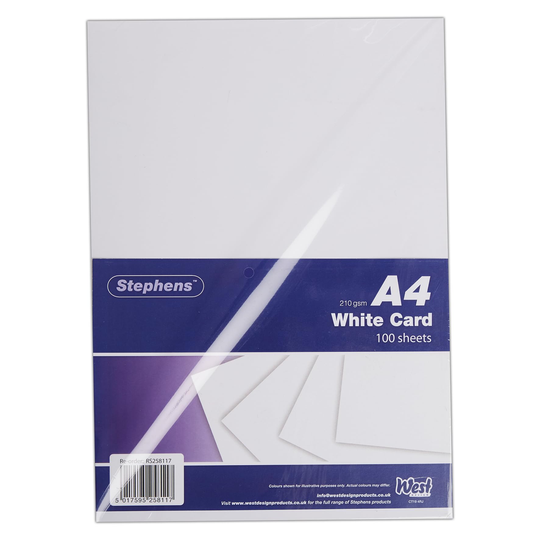 Papier Cartonné Vergé 90g - Lot De 100 Feuilles A4 Blanc, 10% Coton