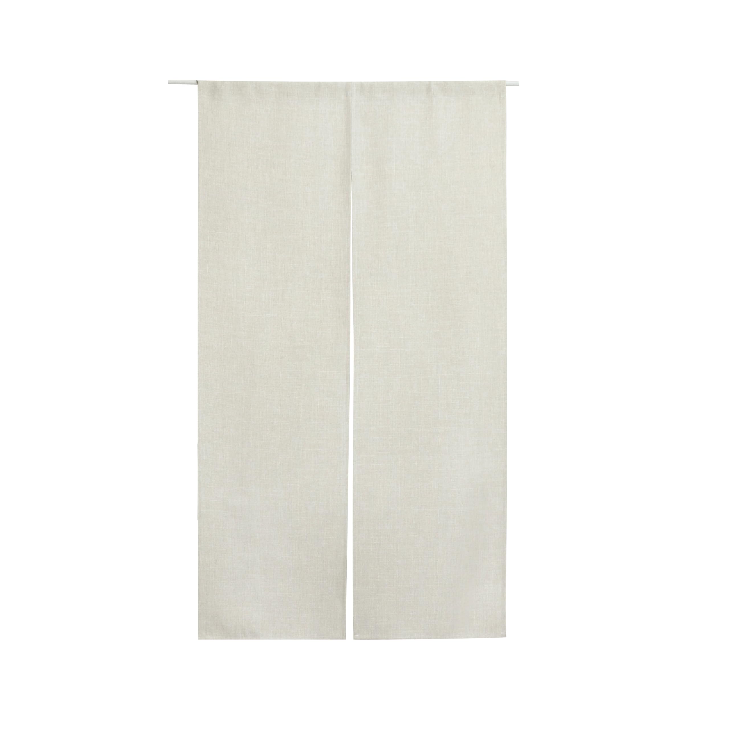 Japanese Noren Striped Door Curtain Linen Style 28x59in Room Divider