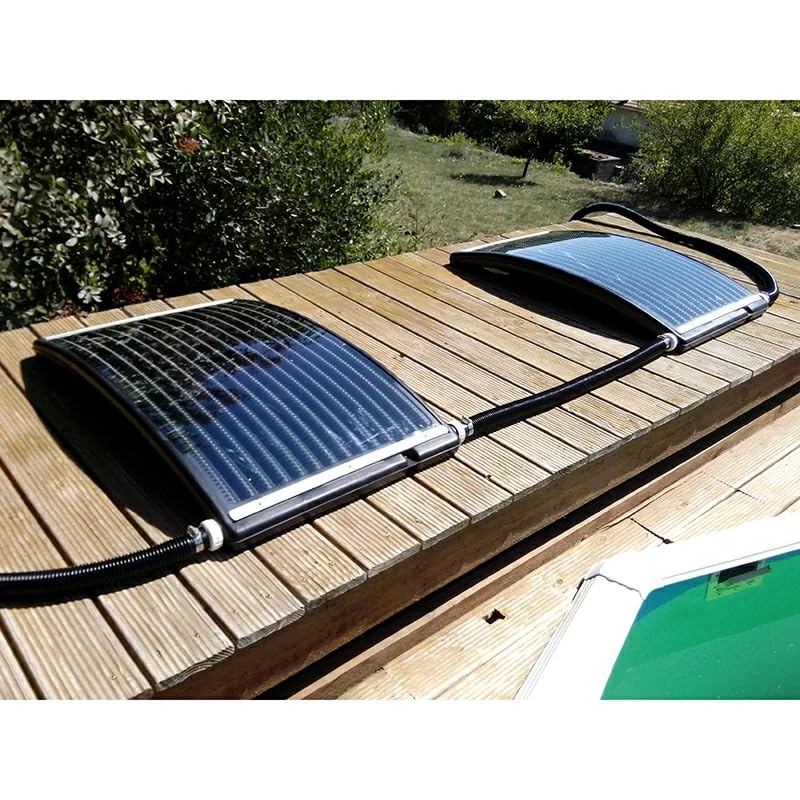 Panneau de Chauffage Solaire Modulosol pour Piscine jusqu'à 25 m³ sans kit by-Pass
