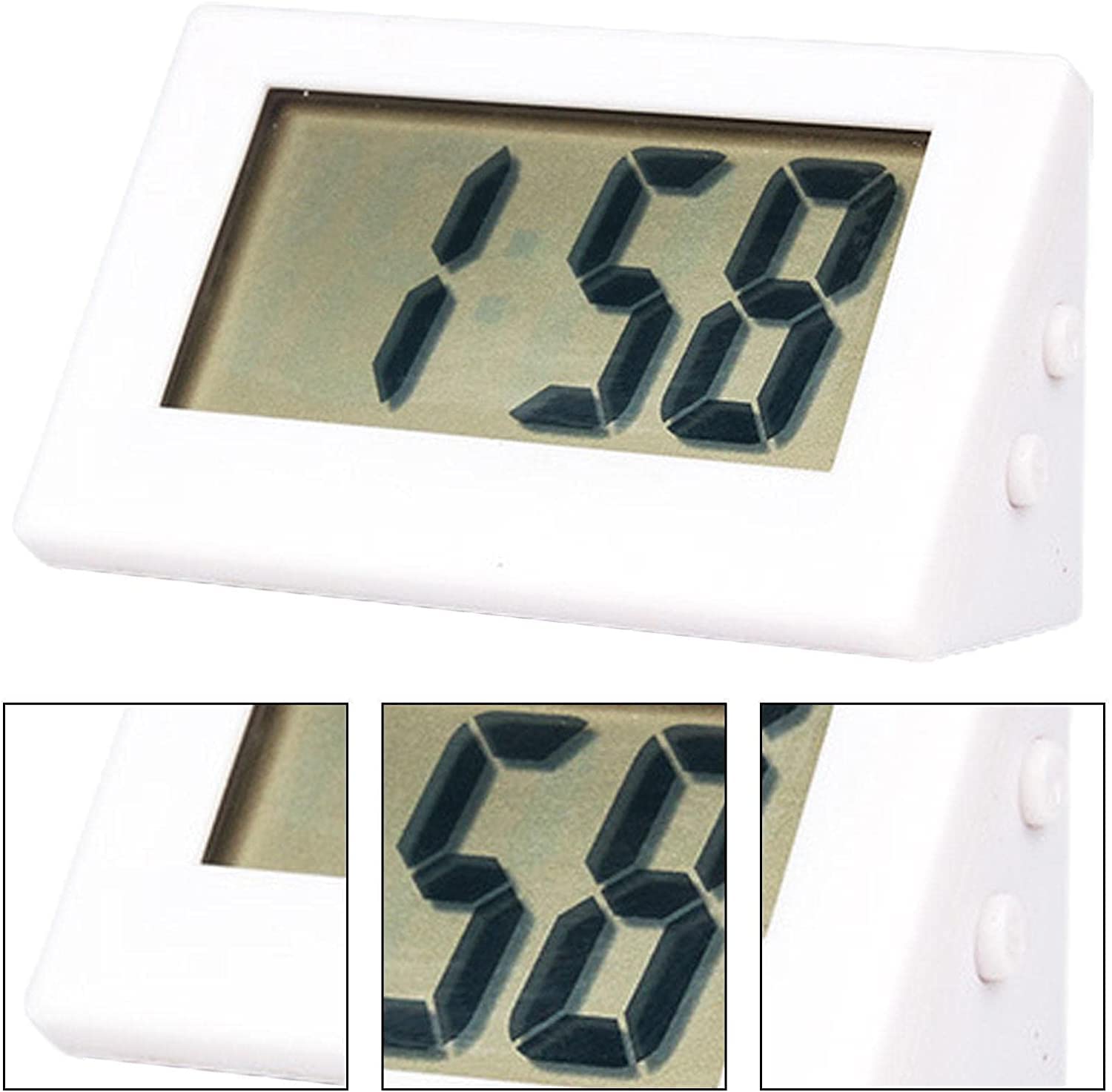 Amazon.co.jp: 電子時計 ティック電気目覚まし卓上時計 ホーム用ボタン