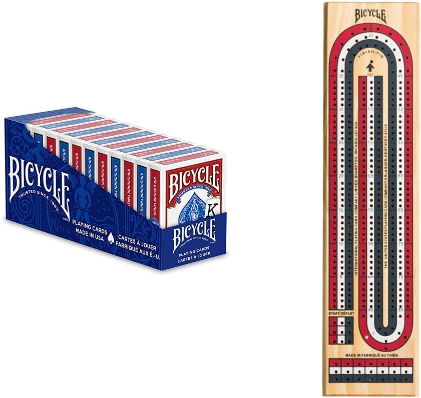 Bicycle Playing Cards (12 Pack) and Bicycle 3Track Color