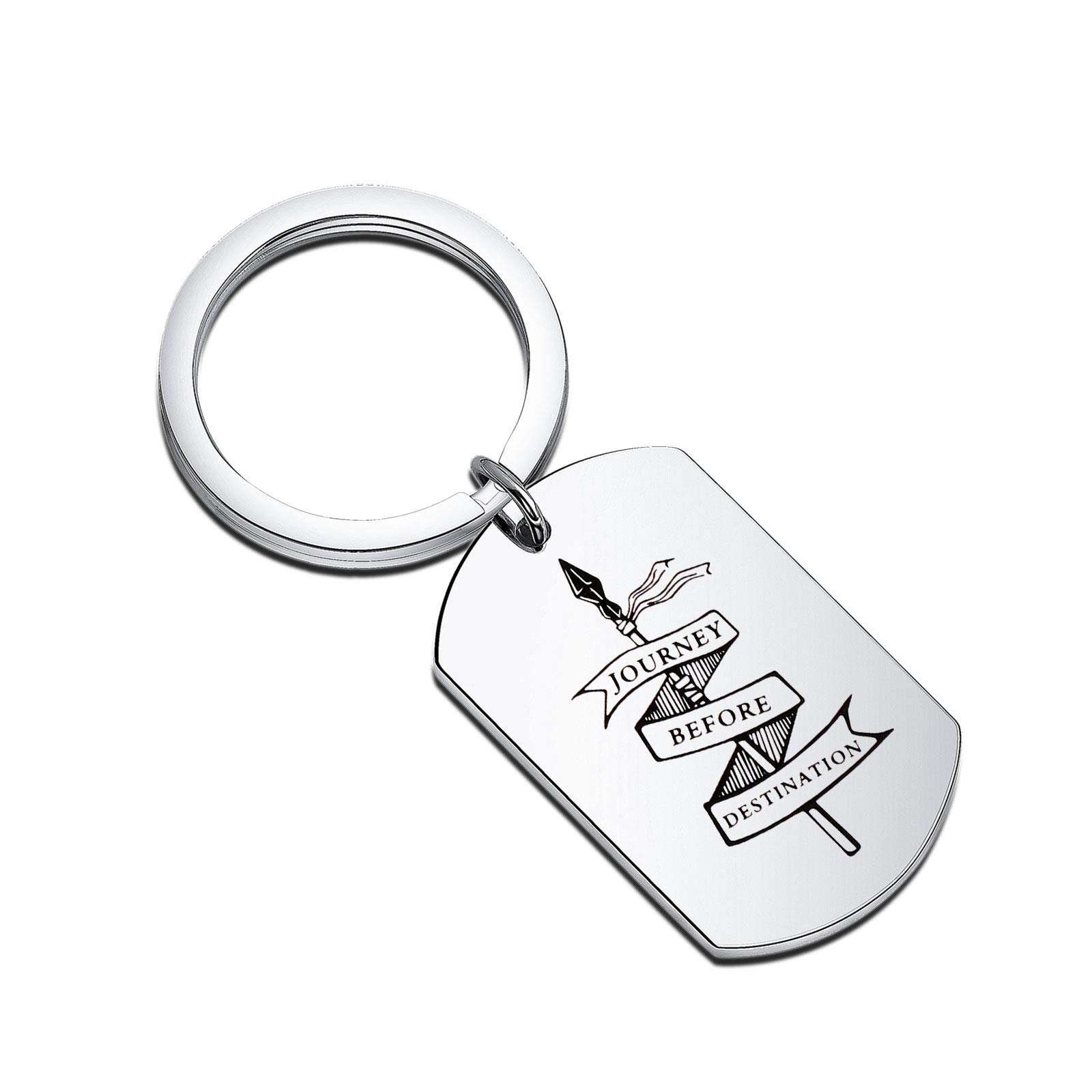 TGBJE Journey Before Destination Keychain Gift Storm Blessed Gift (Journey key)