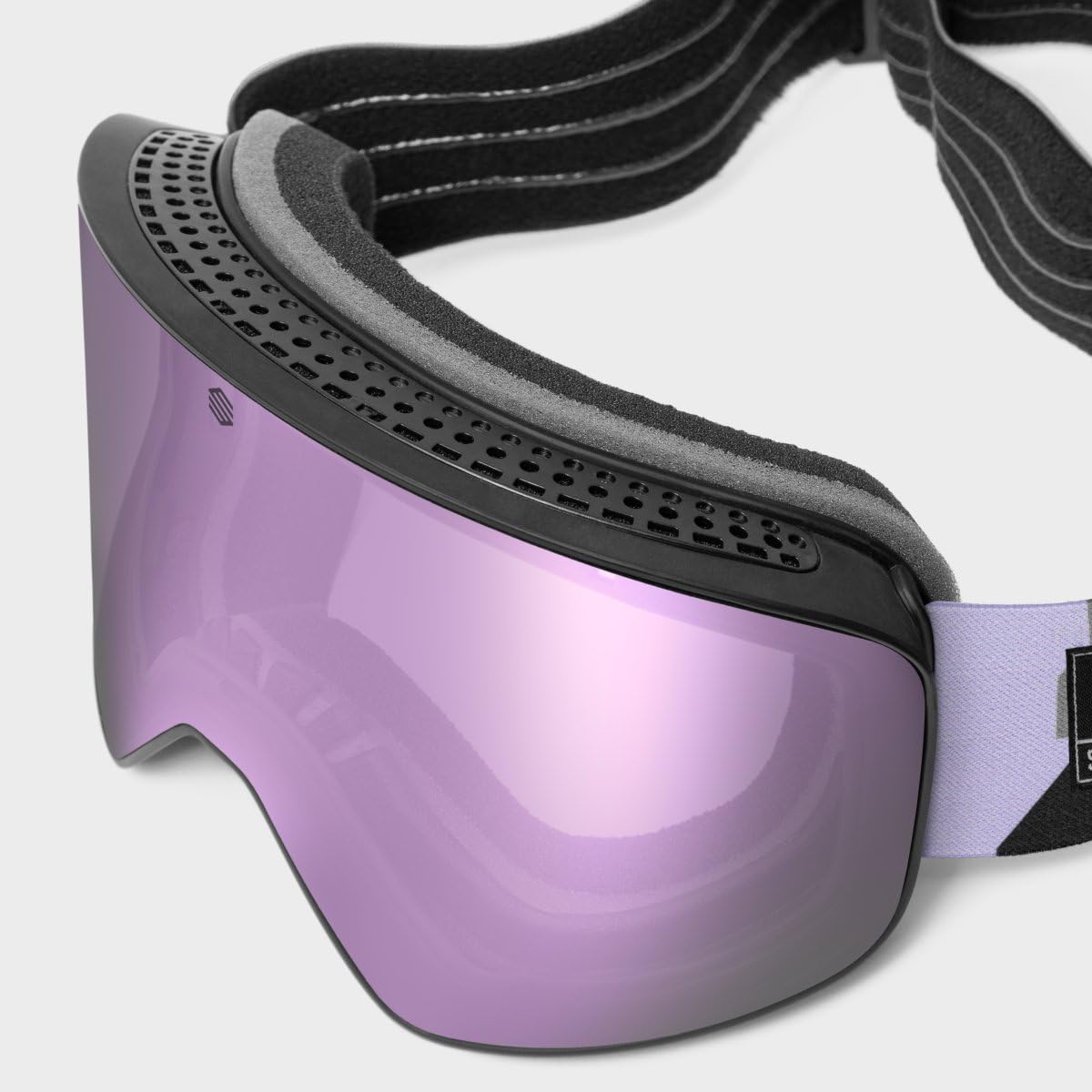 SIROKO - Maschera da Sci e Snowboard OTG GX Amethyst