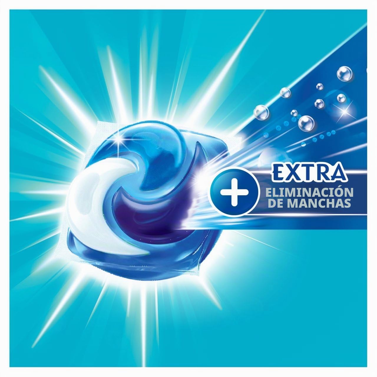 Fairy Platinum +Quitamanchas Non Bio Pods Líquido Detergente Cápsulas para Pieles Sensibles 44 Dosis