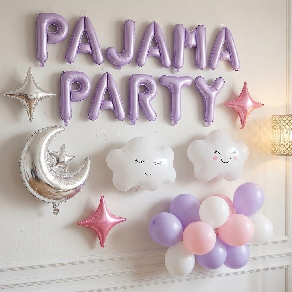 LaVenty Pajama Party Decoration Sleepover Party Supplies