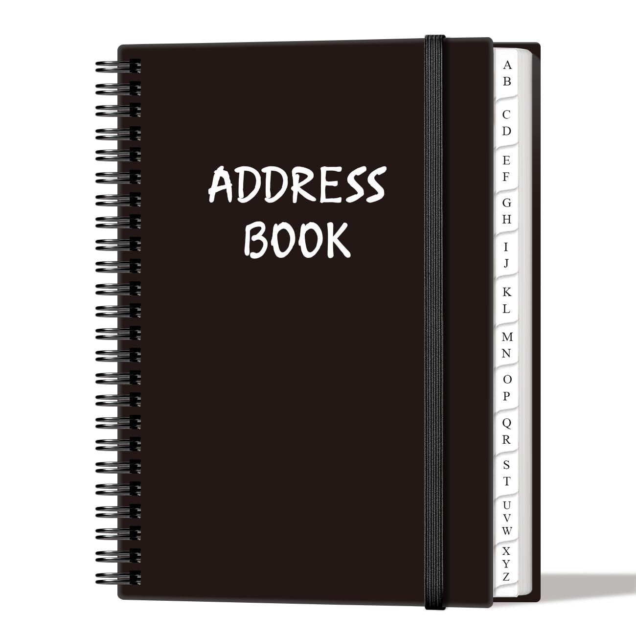 Address Book with Alphabetical Tabs - A5 Telephone & Address Book with Address Contacts, Special Date, Phone, Birthday & Internet Login Password for