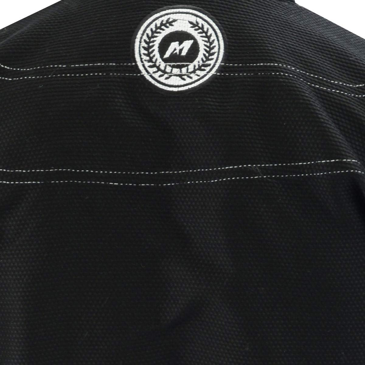 Malino Professionale Brasiliano Jiu Jitsu Gi Suit Nero BJJ Uniforme Pearl Weave Cotone 550Gsm, Pantaloni 10oz Ripstop Formato A4