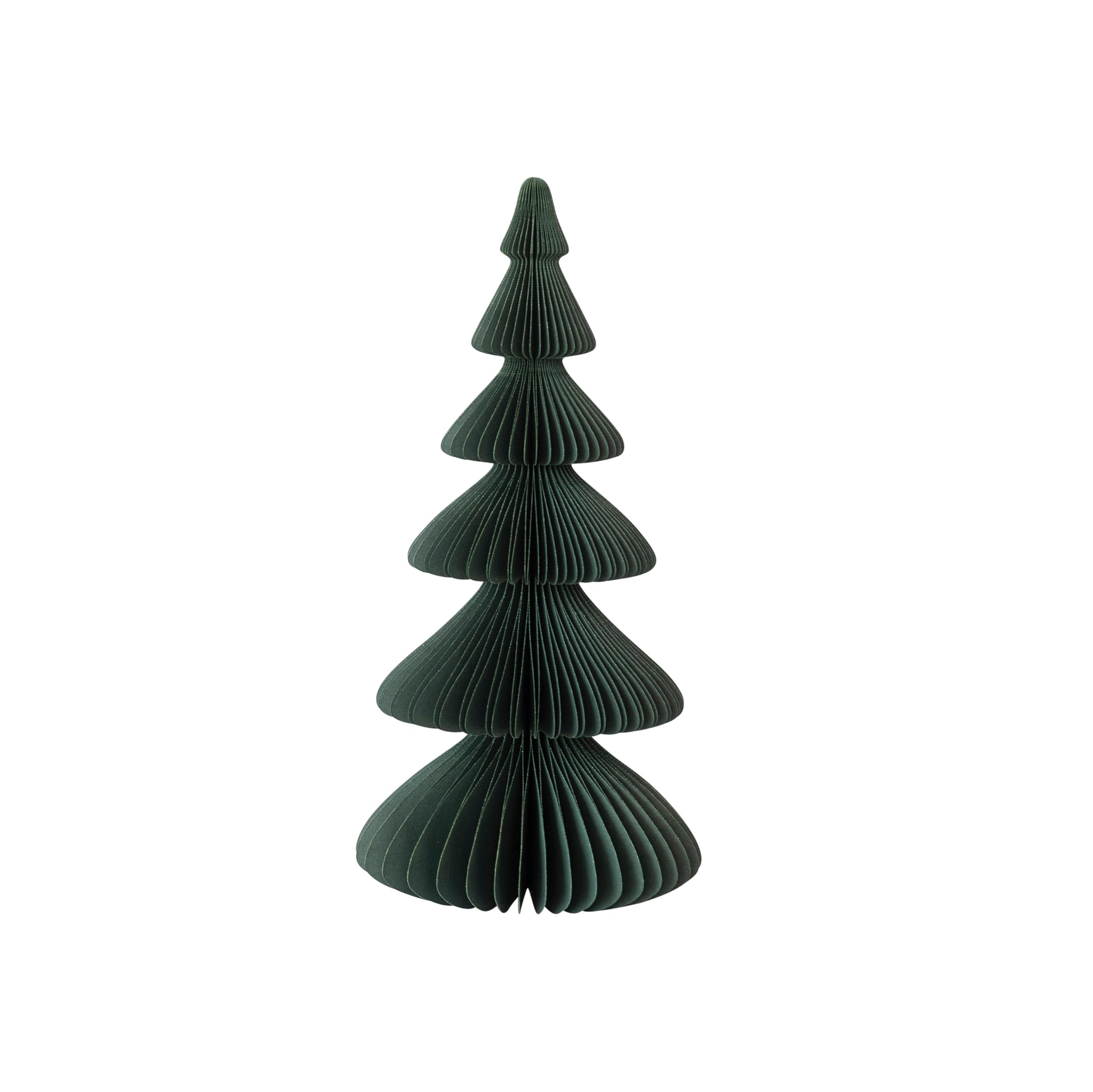 Creative Co-Op Paper Folding Honeycomb Tree with Magnet, Green