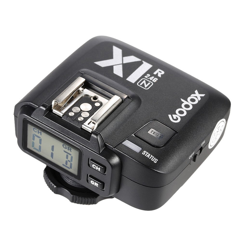 Godox X1R N 2.4G Wireless Flash Trigger Receiver for Nikon TTL DSLR Camera for X1 N Trigger