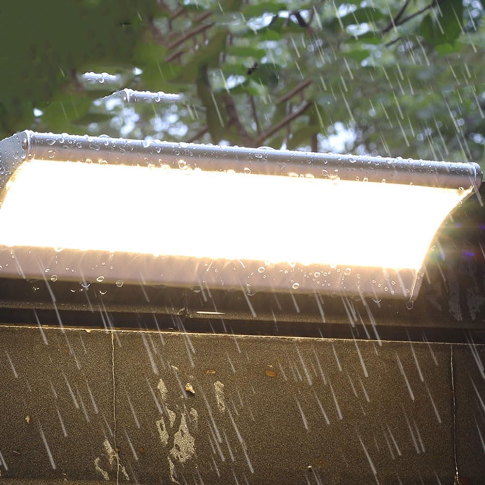 Solarna lampa ścienna zewnętrzna, wodoodporna lampa solarna IP65, do ogrodzeń, drzwi wejściowych, schodów, dziedzińców i ogrodów, kreatywna i spersonalizowana dekoracja