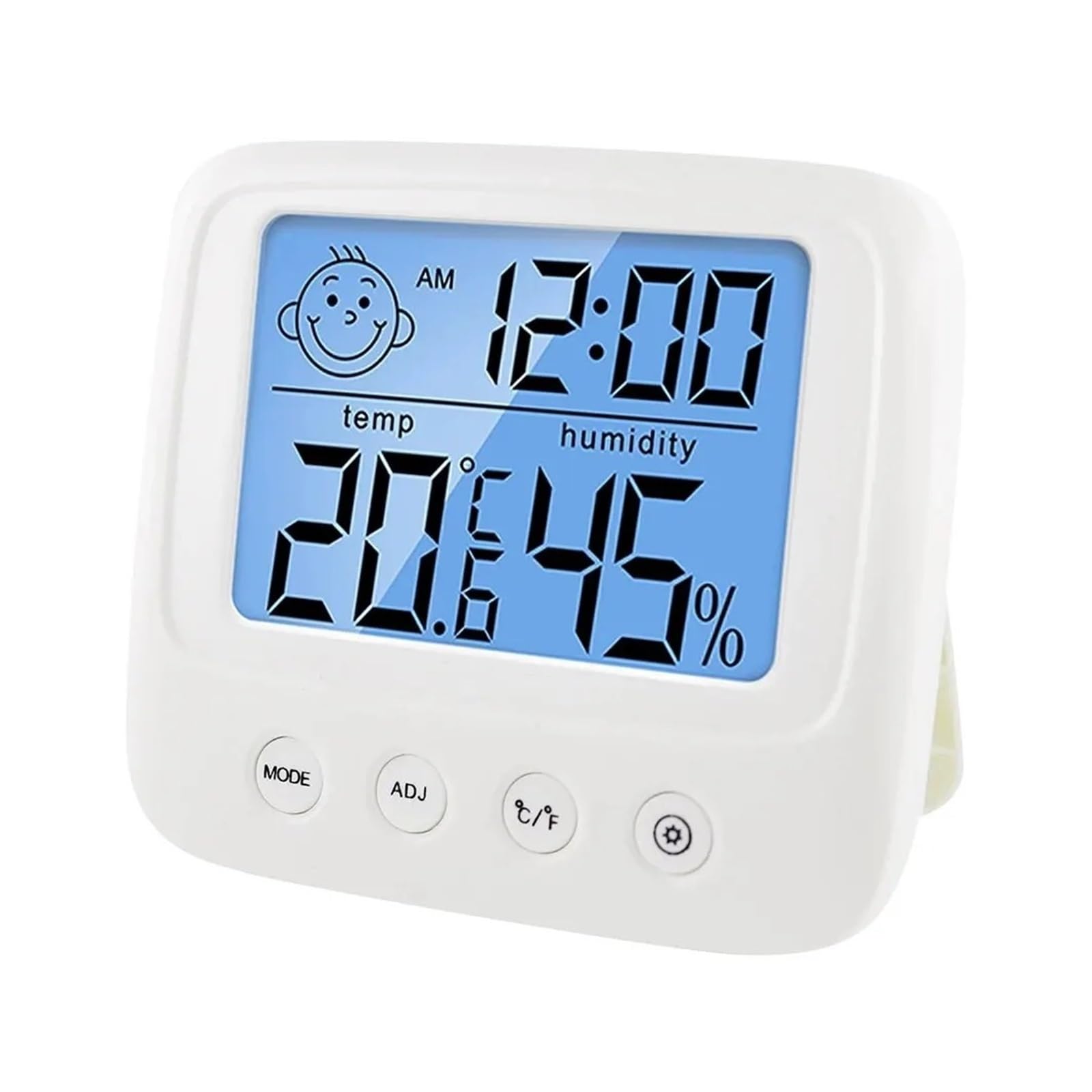 LCD Digital Temperatura habitación de bebé medidor de Humedad retroiluminación hogar Interior higrómetro electrónico termómetro estación meteorológica
